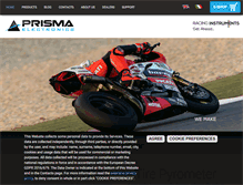 Tablet Screenshot of prismaelectronics.com